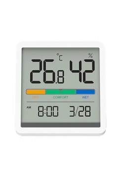 دما سنج و رطوبت سنج و نمایش ساعت و تاریخ مدل MIIIW NK5253 شیائومی - Xiaomi MIIIW Temperature And Humidity Clock And Date NK5253